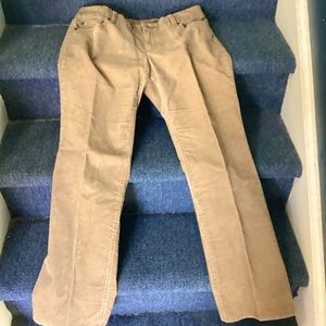 J.Crew corduroy flared jeans.
